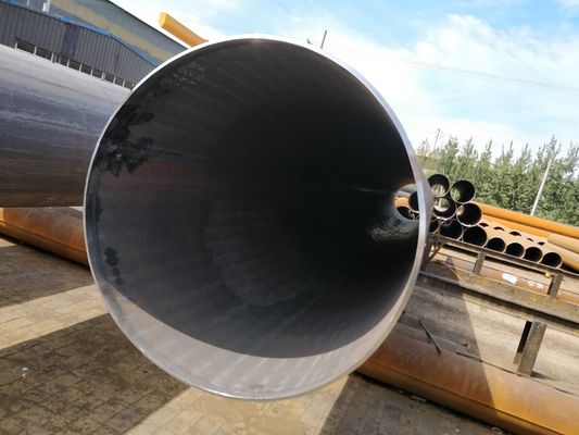 Büyük Çaplı 12m LSAW Çelik Boru / Uzun Düz Dikiş Kaynaklı Çelik Boru