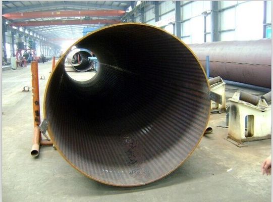 11.8m uzunlukta 6mm-50mm WT ve ASTM A672 standardı ile LSAW çelik boru