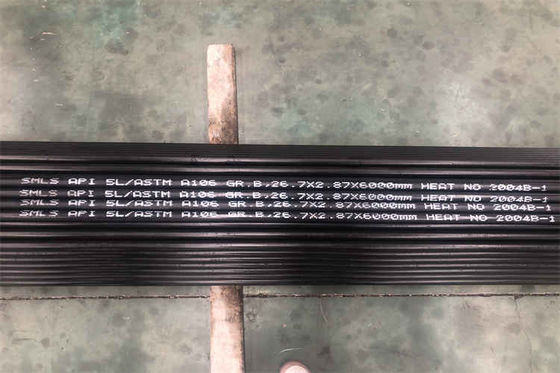 Kesinlik 0.2-100mm Siyah Lak Kaplamalı Dikişsiz Çelik Boru