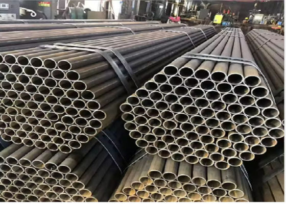 ERW Karbon Çelik boru 0.5-60mm 12M Q195 Uzunluk Çelik boru demircilik için