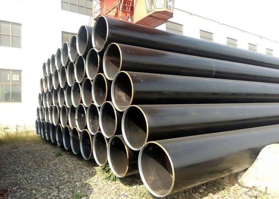 Korozyona dayanıklı siyah dikişsiz çelik boru ASTM A53 İnşaat Standartı