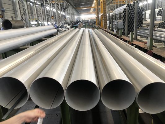LSAW Paslanmaz çelik boru uzunluğu 11.8m ISO sertifikalı
