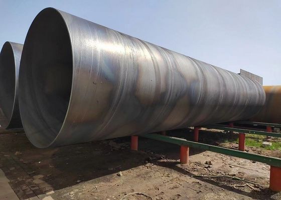400mm Spiral Kaynaklı SSAW Çelik Boru Yapısal Uygulamalar İçin