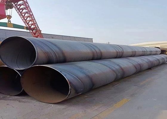 25.4mm Büyük Diametrede SSAW Spiral Çelik Çubuk Yapı için