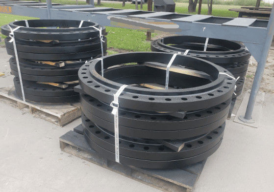150 Sınıfı Son Uygulama Potansiyeli Siyah Boya Çelik Flanges