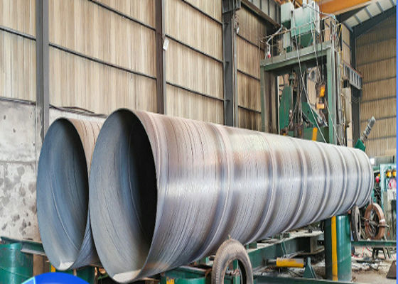 219.1mm-2540mm çaplı karbon çelik borular SGS üçüncü taraf denetimi