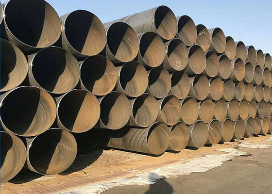 SSAW API 5L Standart SGS Denetimi ve Geniş Diametresiyle Kaynatılmış Çelik Borular
