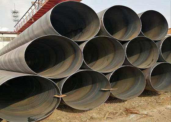 10#20#45# SSAW Sınıfı Kaynaklı Çelik Boru 219.1mm-2540mm Diametresi