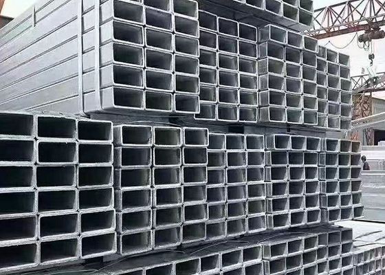 Galvanizli Çelik Çürük Bölümler ASTM JIS GB Standartı 1-12m Uzunluk 5-400mm İç çapı Çürük profiller