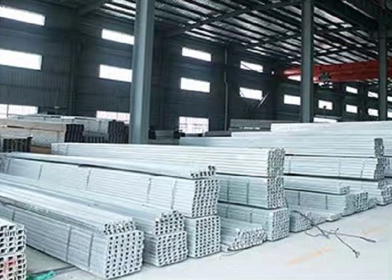 Sertifikalı dikişsiz çelik boş bölümler Çeşitli uygulamalar için galvanizli karbon çelik ASTM
