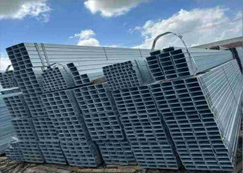 Yapı projeleri için galvanizli ve boyalı tüplü çelik boş bölümler