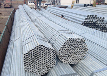 ASTM A106 DIN17175 esnek uzunluk kesme hizmeti ile galvanizli çelik borular