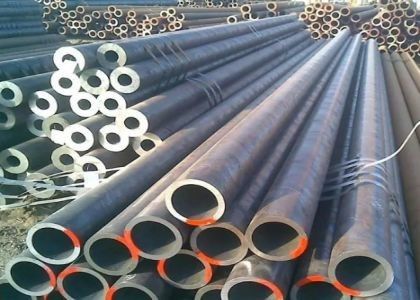 ASTM A53 A179 A192 Siyah Boyalı Isı Değiştiricisi Çelik Kazan Tüpü