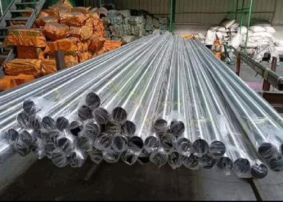 ± 1% Tolerans Paslanmaz Çelik Yuvarlak Tüpler 2mm-550mm Çaprazlığı Sıcaklığa Dirençli