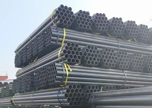 EN10210 Korozyona Direnci İçin Kapaklı Standart Kaynaklı Çelik Boru