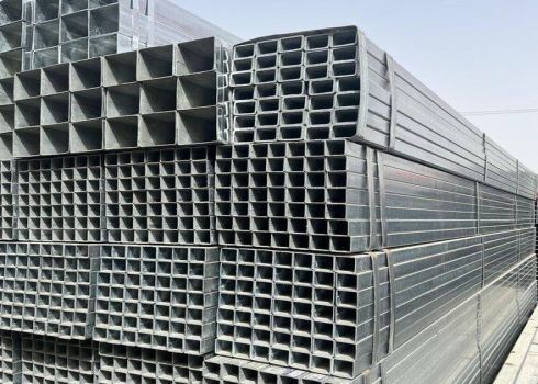 Yuvarlak kare dikdörtgen elektrikli gaz kaynaklı çelik boru duvarı 0.5-60 mm yüzey çıplak veya boyalı