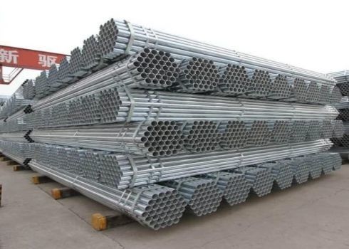DIN EN 10210 Standart Galvanizli Çelik Yapı borusu /- 0.2% Kalınlık Toleransı