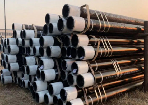 API 5CT Yuvarlak/Buttress/Bevel Thread şeklinde dikişsiz çelik matkap borusu