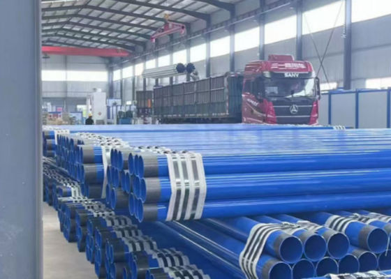 API 5CT Çelik boru destekleyici iplik şekli EUE yuvarlak kaynak bağlantısı