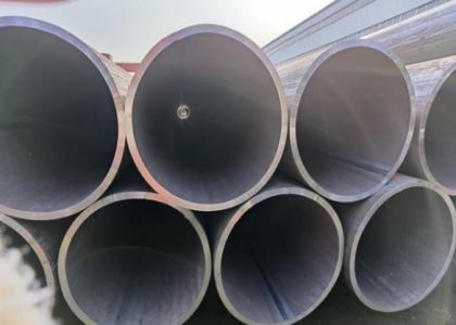 Büyük çaplı LSAW Çelik boru ASTM Q235, Q235B, S275 Saldırılmış yuvarlak karbon boru tüpü