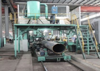 Büyük çaplı LSAW Çelik boru ASTM Q235, Q235B, S275 Saldırılmış yuvarlak karbon boru tüpü