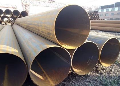 ASTM A252 Saldırma Uzun Boru Ötürüm Yağ ve Gaz LSAW Çelik Boru