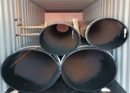 LSAW Çelik boru ASTM A106 MS Boru Düşük Karbonlu Kaynaklı Çelik Boru