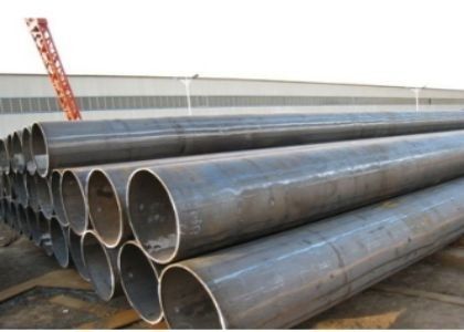 Düşük basınçlı sıvı dağıtım 3PP kaplama ile galvanizli metal boru 355.6mm-2320mm