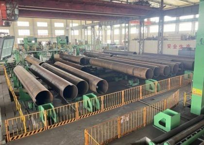 Su gazı taşımacılığı için API 5L X65 sınıfı LSAW çelik borular