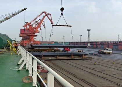 Su gazı taşımacılığı için API 5L X65 sınıfı LSAW çelik borular
