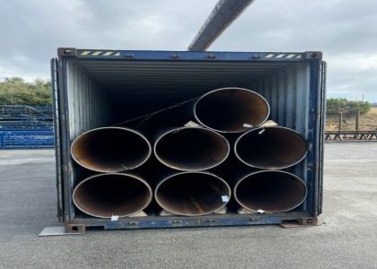 API 5L LSAW Çelik boru 5mm-50mm Duvar Yapı Denetimi için