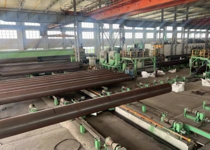 Büyük çaplı kaynaklı çelik borular ASTM A252 İnşaat ve Yapı Standartı