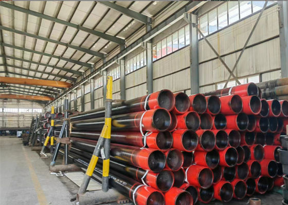 Erkek/Dişi Dönenmiş Sonu API5CT N80 L80 P110 ile Karbon Karbon Çelik Kabuk Tüpü