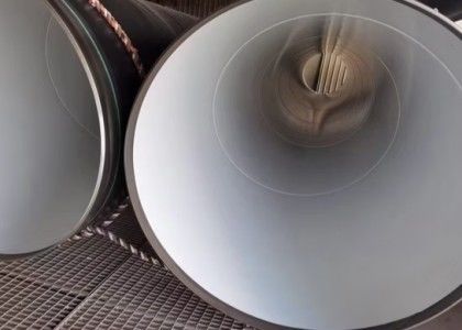 Q235 SSAW Petrol İnşaat Projeleri için 3PE kaplı çelik boru