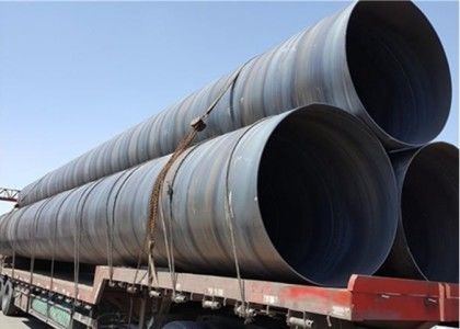 Kalite Soğuk lastikli çelik SSAW Çelik boru Q235 Q345 Ss400 Güçlü sertlik