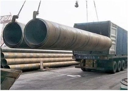 Siyah Boyalı Karbon Çelik Duvarlı SSAW Çelik Borular 5mm -25.4mm