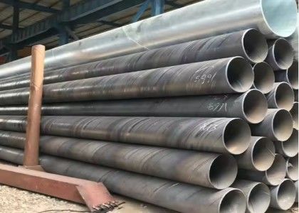 API 5L X42 - X70 PSL1 PSL2 Ssaw Spiral Karbon Çelik Boru İletişim Borusu