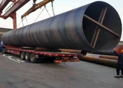 Q235 Q195 A sınıfı B 2235mm SSAW çelik borular 5mm-25.4mm duvarlı