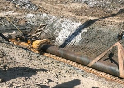 Düşük basınçlı sıvı dağıtım için 5mm-25.4mm duvar yağlı SSAW çelik borular