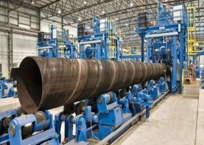 API 5L ASTM A53 SSAW Dış çapı 219.1mm-2540mm olan çelik boru