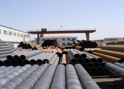 SSAW Karbon çelik boru üreticisi tüpler Saldırılmış yuvarlak türler Sıcak olarak yuvarlanmış