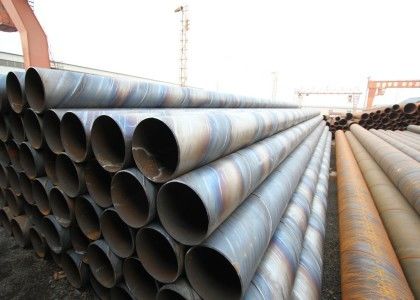 219.1mm 2540mm Dış çapı SSAW Su taşımacılığı için çelik boru