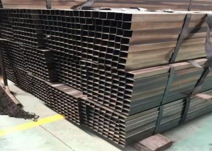 Galvanizli kare boru 25x25x1.2 mm 40x40 mm 50x50x2.5 mm Çürük bölüm boru