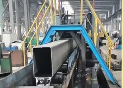 ASTM EN, BS, JIS yapısı boru, laker yüzey finişi ile çelik tüplü bölümler