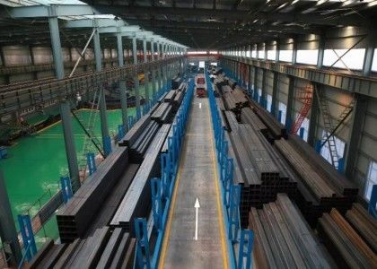 Güneş Yapı Komponentleri Çelik Çürük Bölümler 2-12m Uzunluk Bina Malzemeleri için