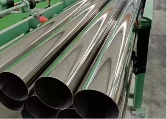 ASTM A249 standardıyla yuvarlak şekilli paslanmaz çelik dikişsiz boru tüpü