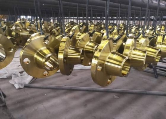 NBR/Viton Diyafragma Bağlantıları için Kaydırma Çelik Boru Flanşları