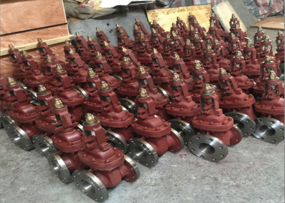 Manual Operasyon Çelik Valflar Keskin Performans için Bolted Bonnet ve Çift Kılıf