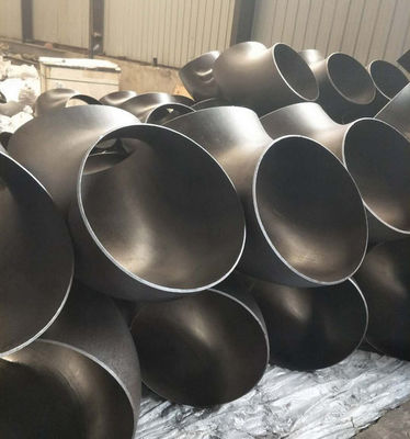 ASME B16.9 BSPP BSPT NPT DIN ipliği ile uyumlu standart karbon çelik boru