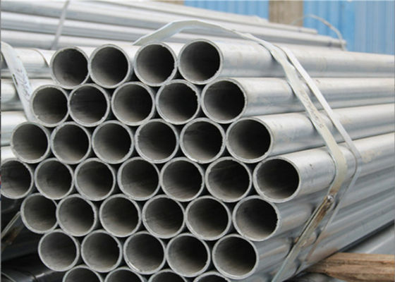 ERW kaynaklı çelik boru desteği düz / Beveled / Threaded / Grooved uçları Lenth 1-24M